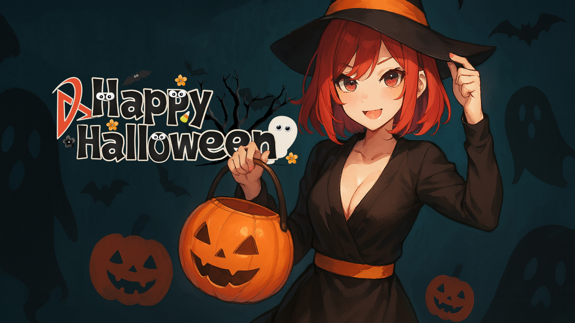 Хэллуин на Aniu